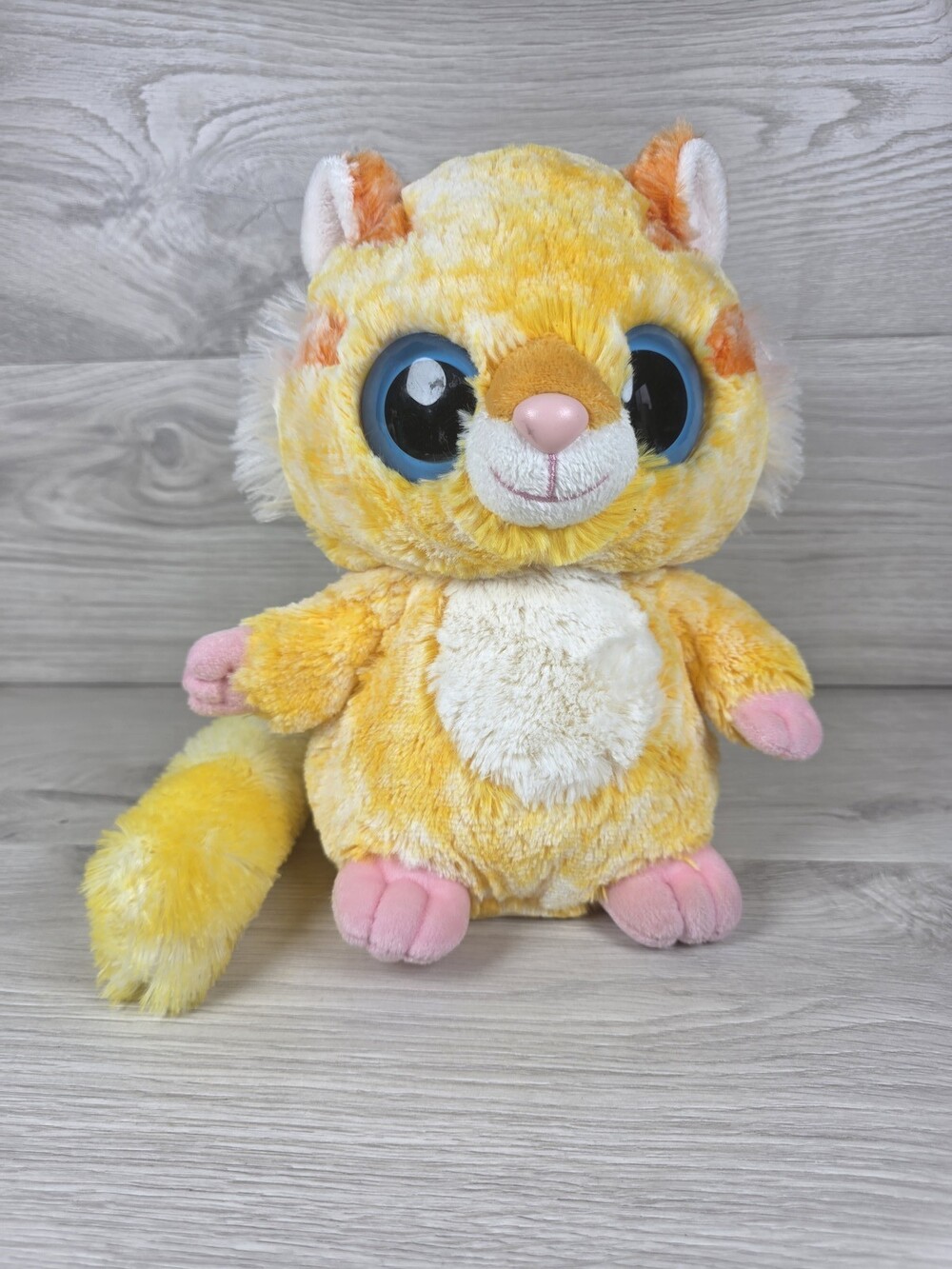 Ty YooHoo & Friends Tumo Flying Tiger Plush Animal Yellow SU65